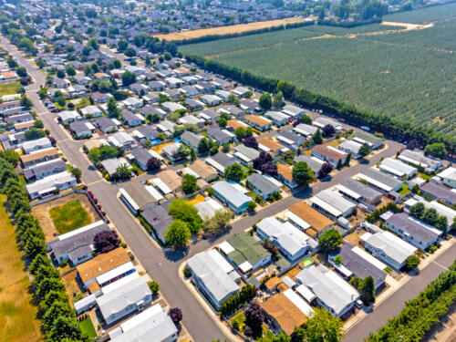 Meadow View Estates Community Aerial